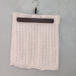 Sweater Project white skirt
